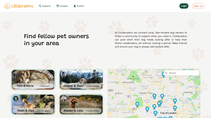 Collabradors Homepage